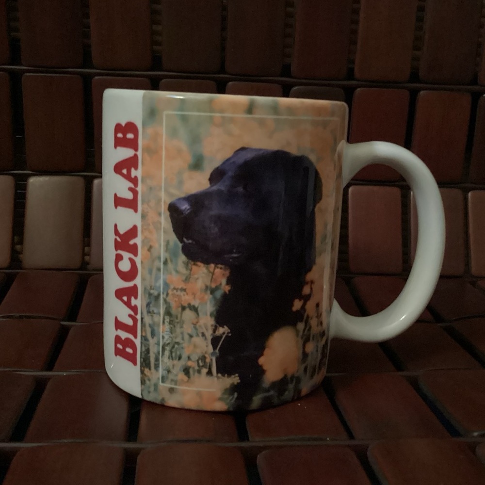 NWT Black Lab mug